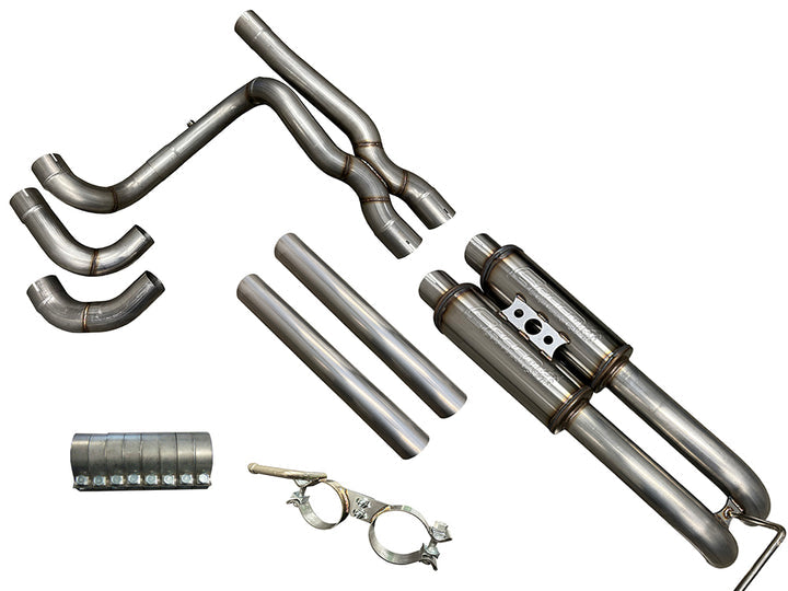 Speed Engineering Silverado & Sierra True Dual Exhaust System Axle Dumps