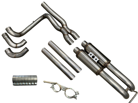 Speed Engineering Silverado & Sierra True Dual Exhaust System Axle Dumps