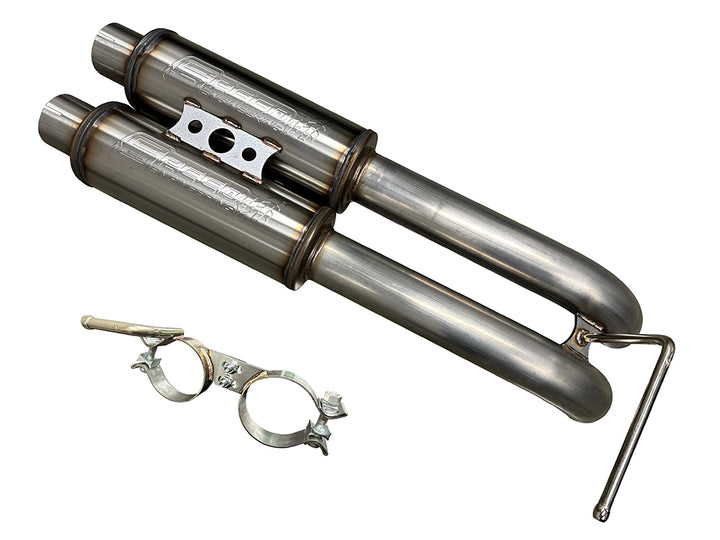 Speed Engineering Silverado & Sierra True Dual Exhaust System Axle Dumps
