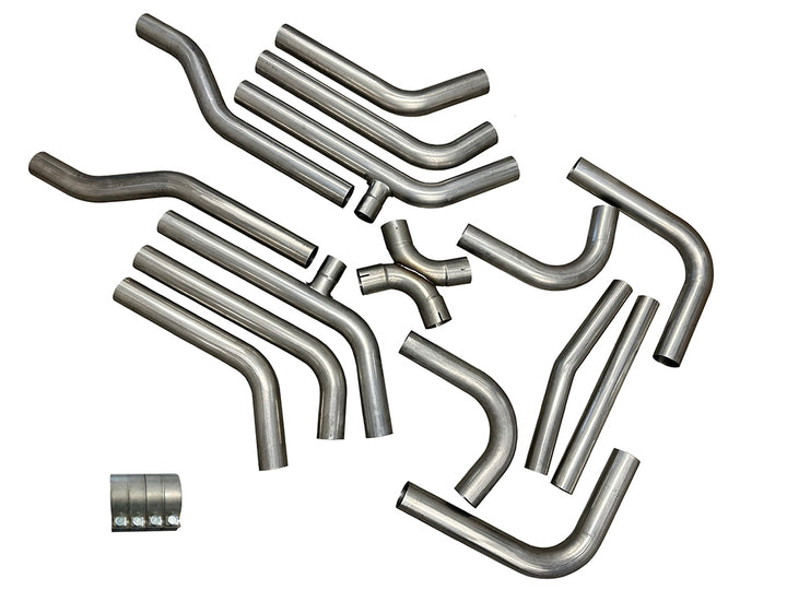 Speed Engineering Universal 3/2.5" Exhaust Builder Kit "Deluxe" (304 STAINLESS) LS ENGINE SWAP