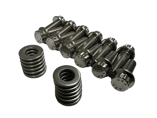 ARP LS 12pt Stainless Header Bolts & Washers (POLISHED)