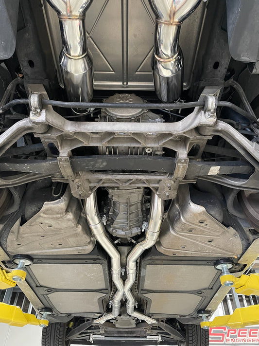 Speed Engineering C6 Corvette X-Pipe Kit 2005-2013 (LS2, LS3, LS7 ENGINES)