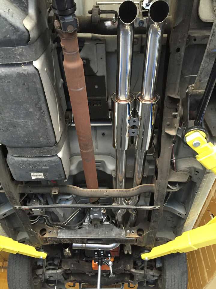 Speed Engineering Silverado & Sierra True Dual Exhaust System Axle Dumps