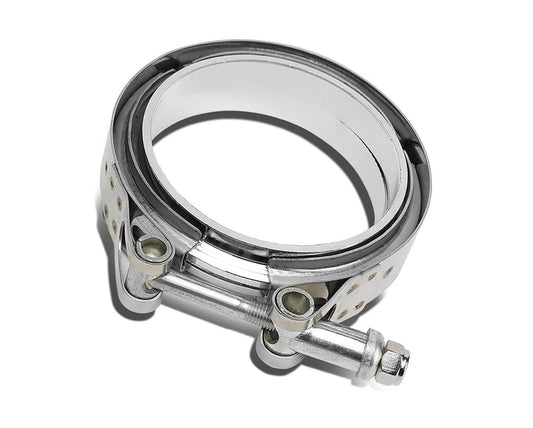 3" V-Band Clamp & Flanges (LARGE 8MM X 1.25 BOLT)
