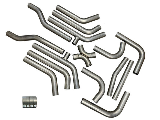 Speed Engineering Universal 3/2.5" Exhaust Builder Kit "Deluxe" (304 STAINLESS) LS ENGINE SWAP