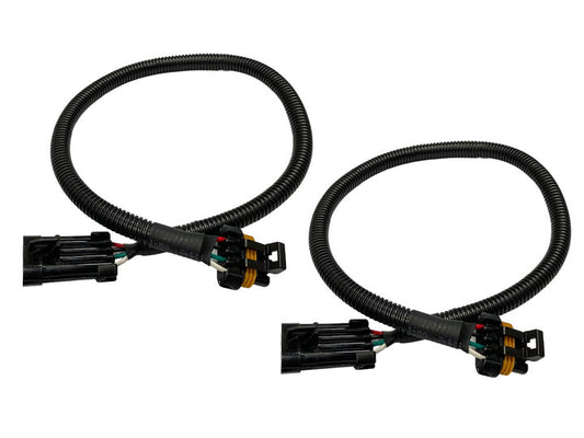 "PAIR" LT1 Camaro/LS1 Corvette 24" O2 Extension (FLAT CONNECTOR)