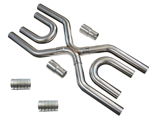 Speed Engineering Universal 3 or 2 1/2" Exhaust Builder Kit (304 STAINLESS)